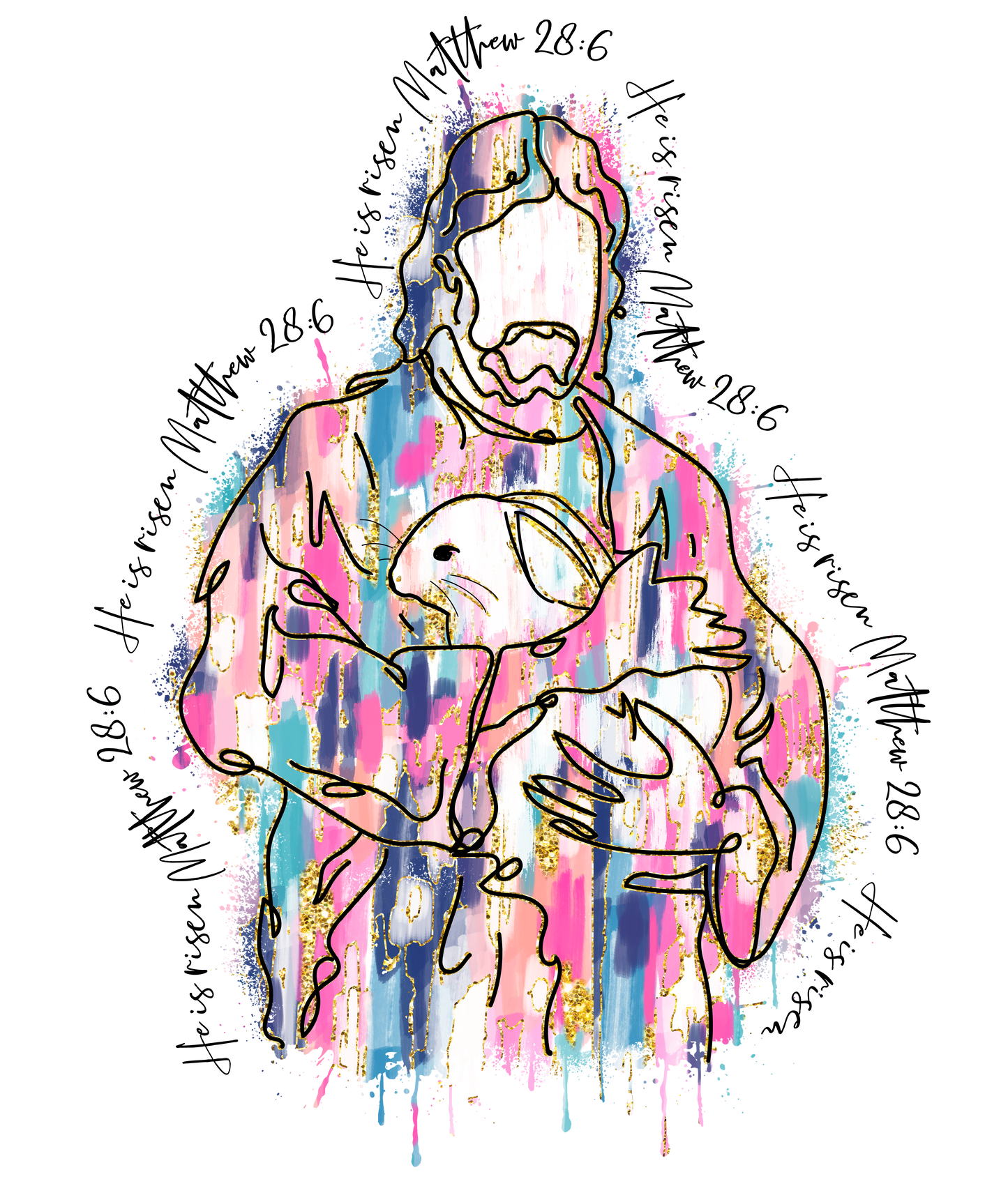 Jesus and the Lamb Matthew 28:6
