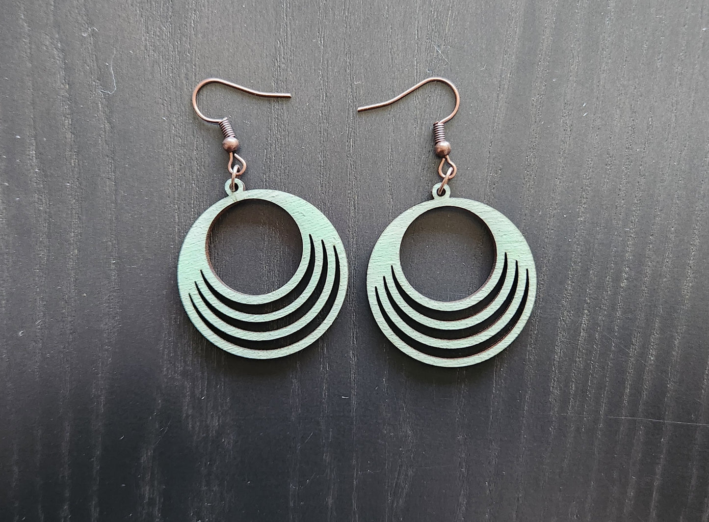 Light Green Earrings