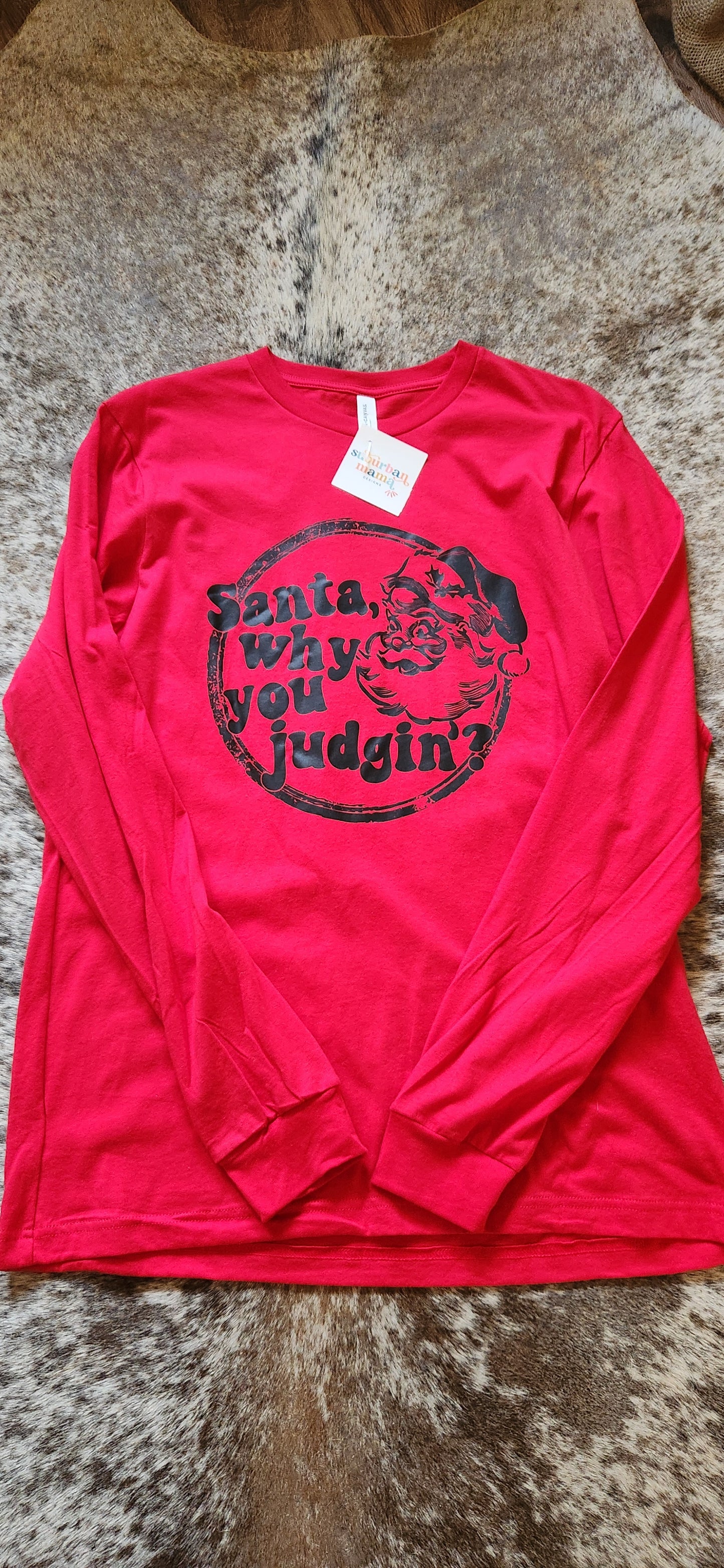 Santa why you judgin'
