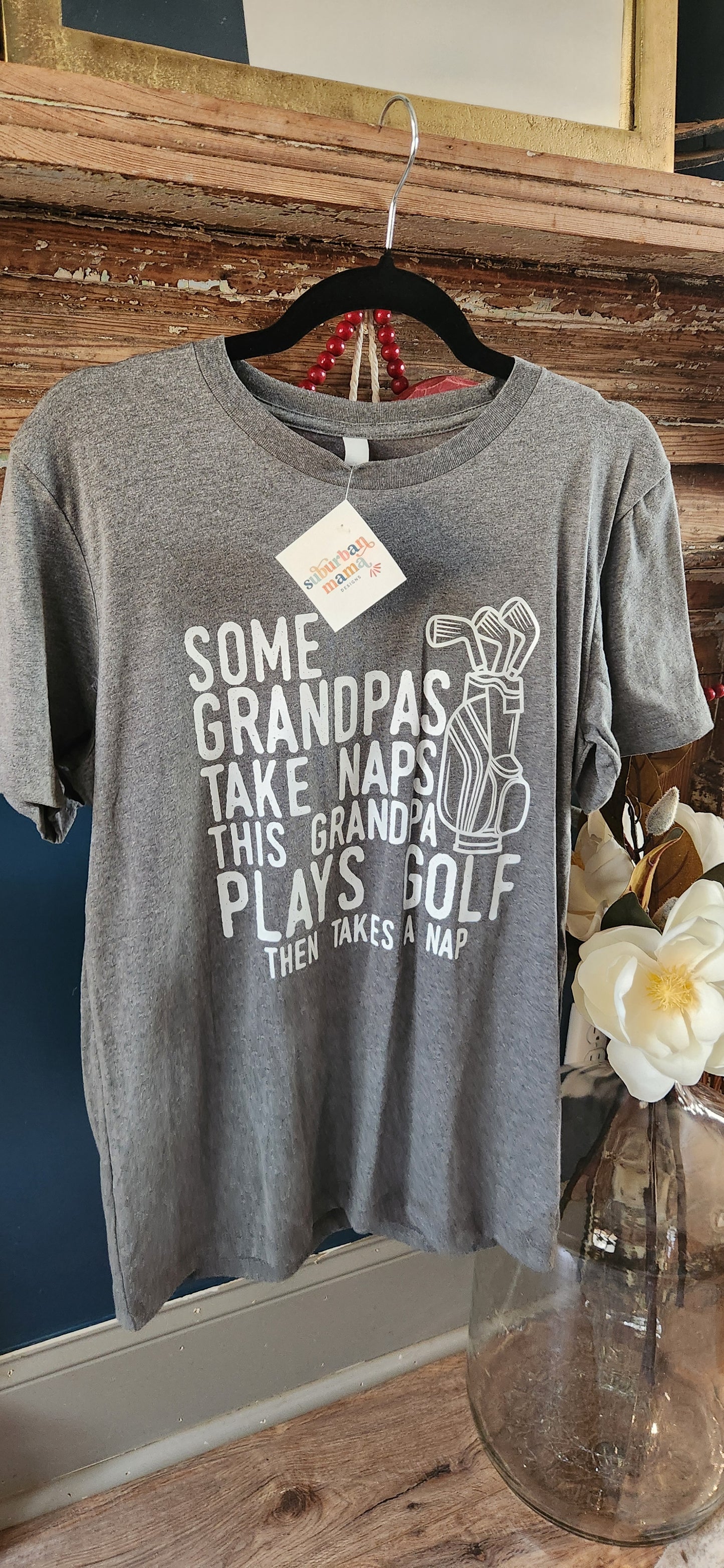 Some Grandpas take naps...