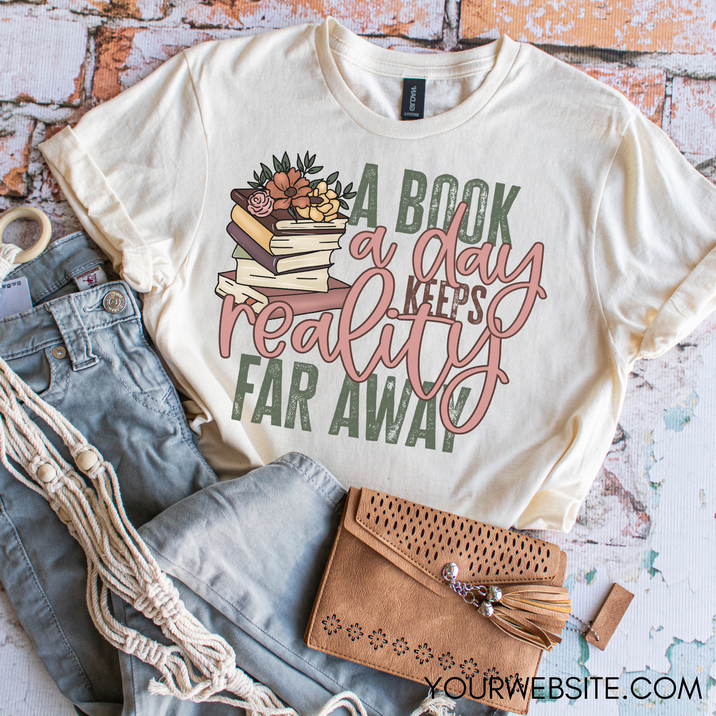 A book a day keeps reality away