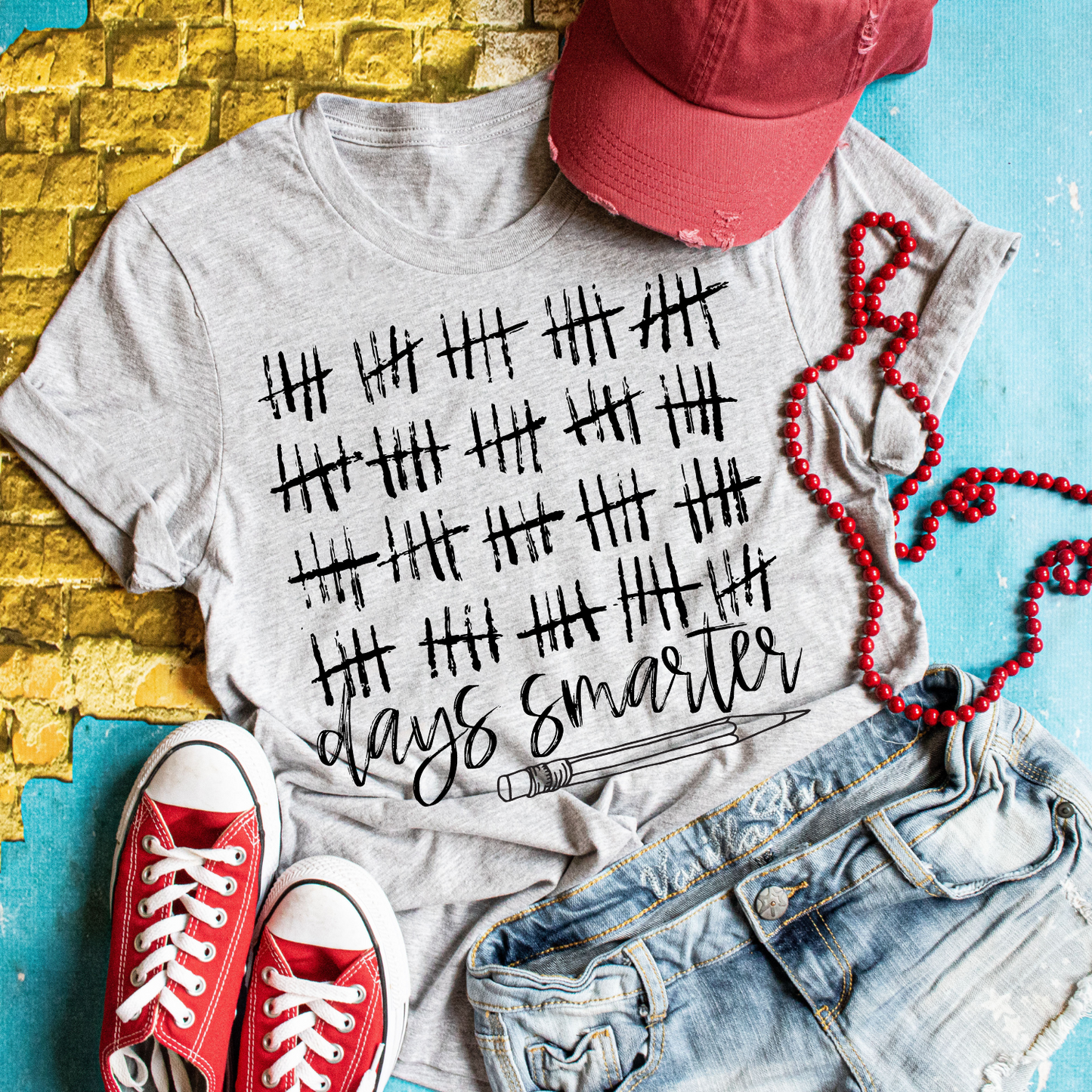 100 Days Smarter (Tally marks)