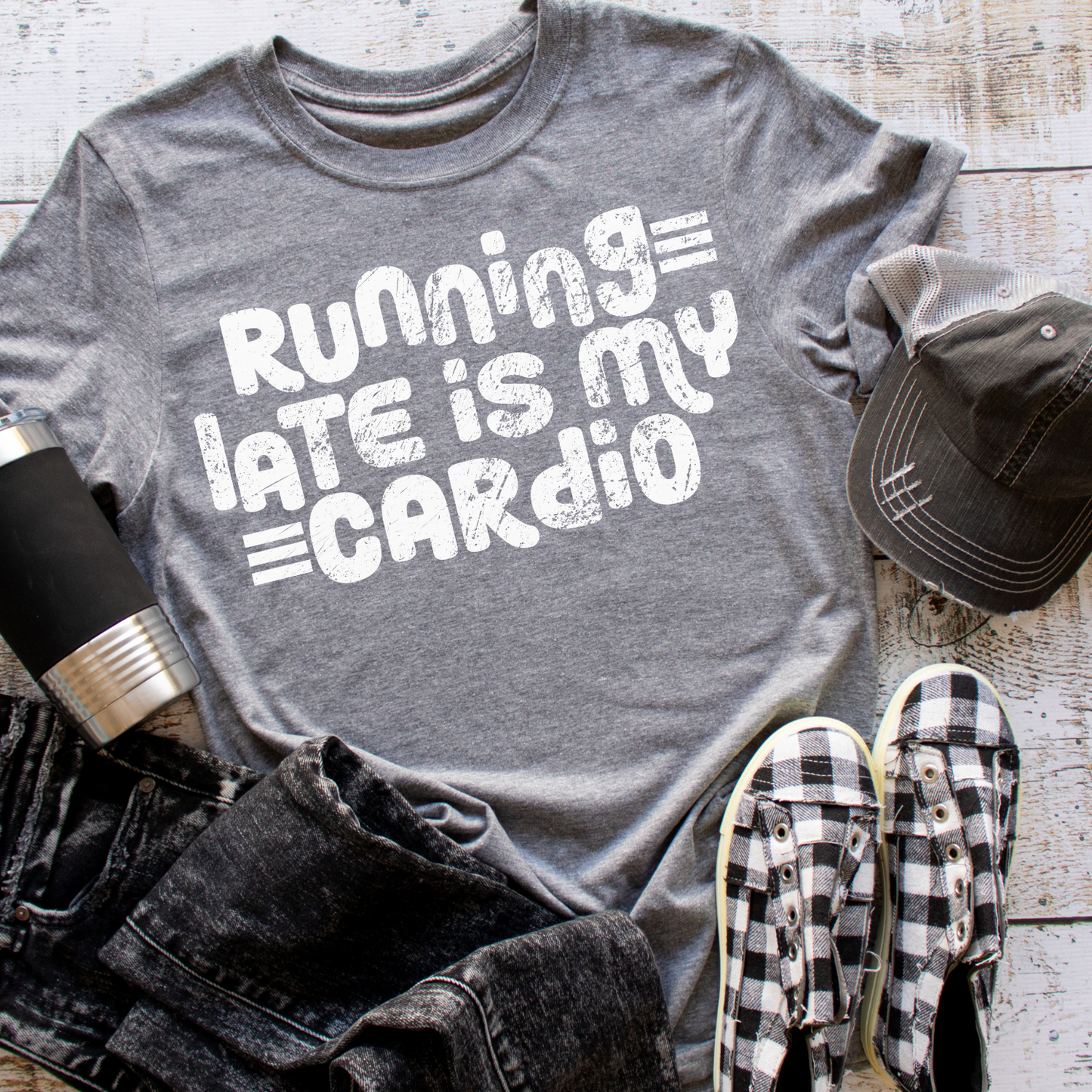 Running Late is my Cardio