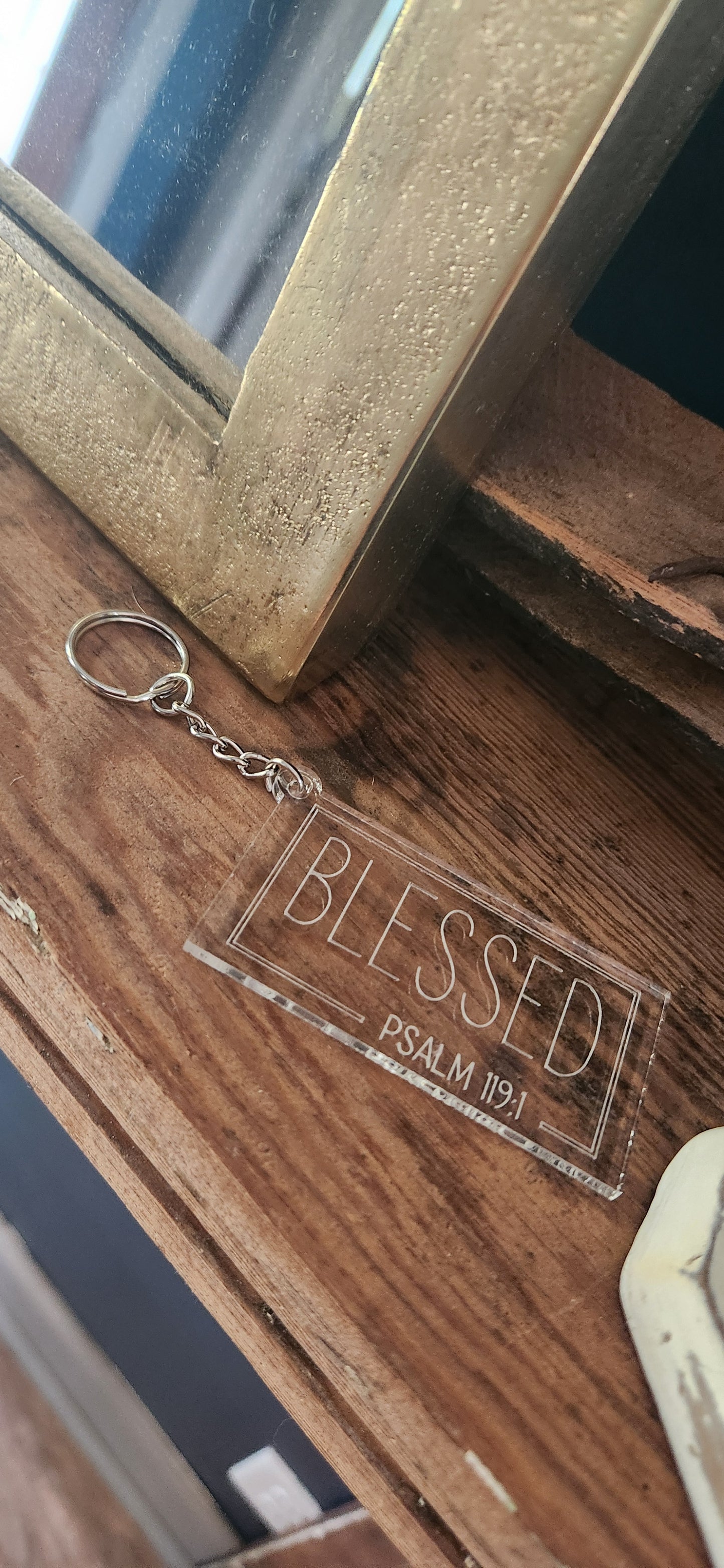 Bible Verse Keychain