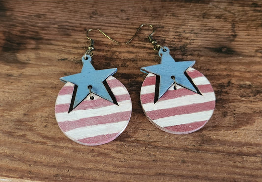 Stars and Stripes Earrings