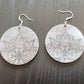 Antiqued Mandala  Earring