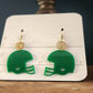 Helmet earrings