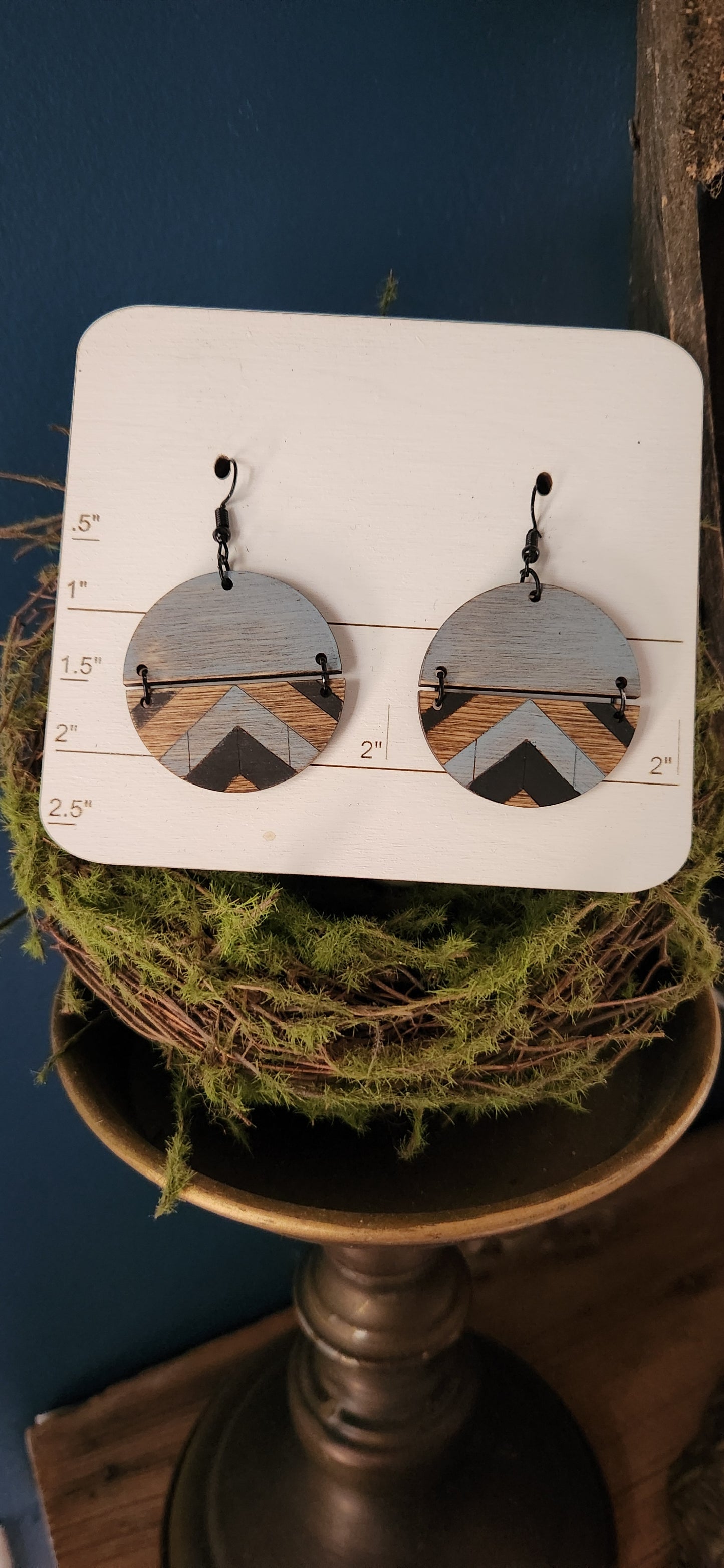 Quilt Patch earrings