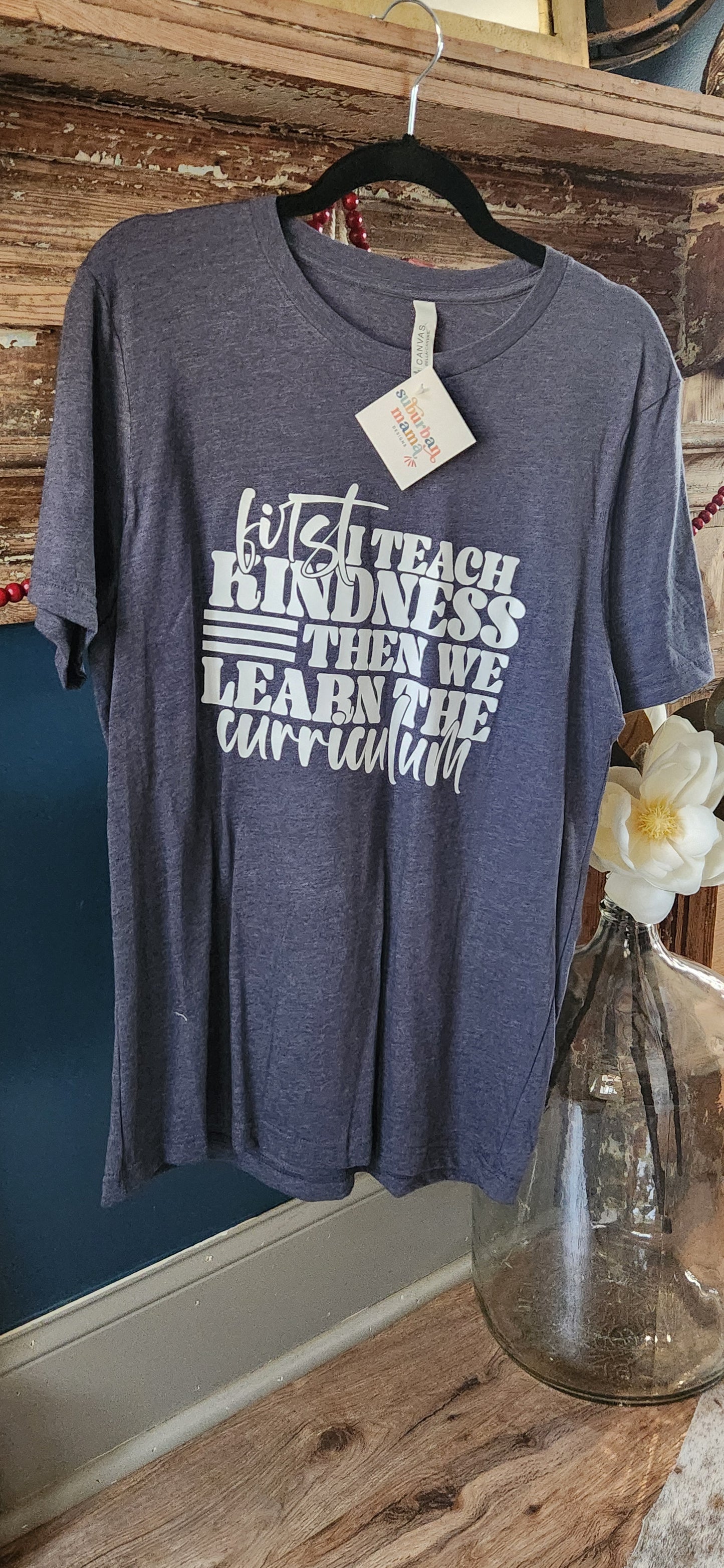 First I teach...
