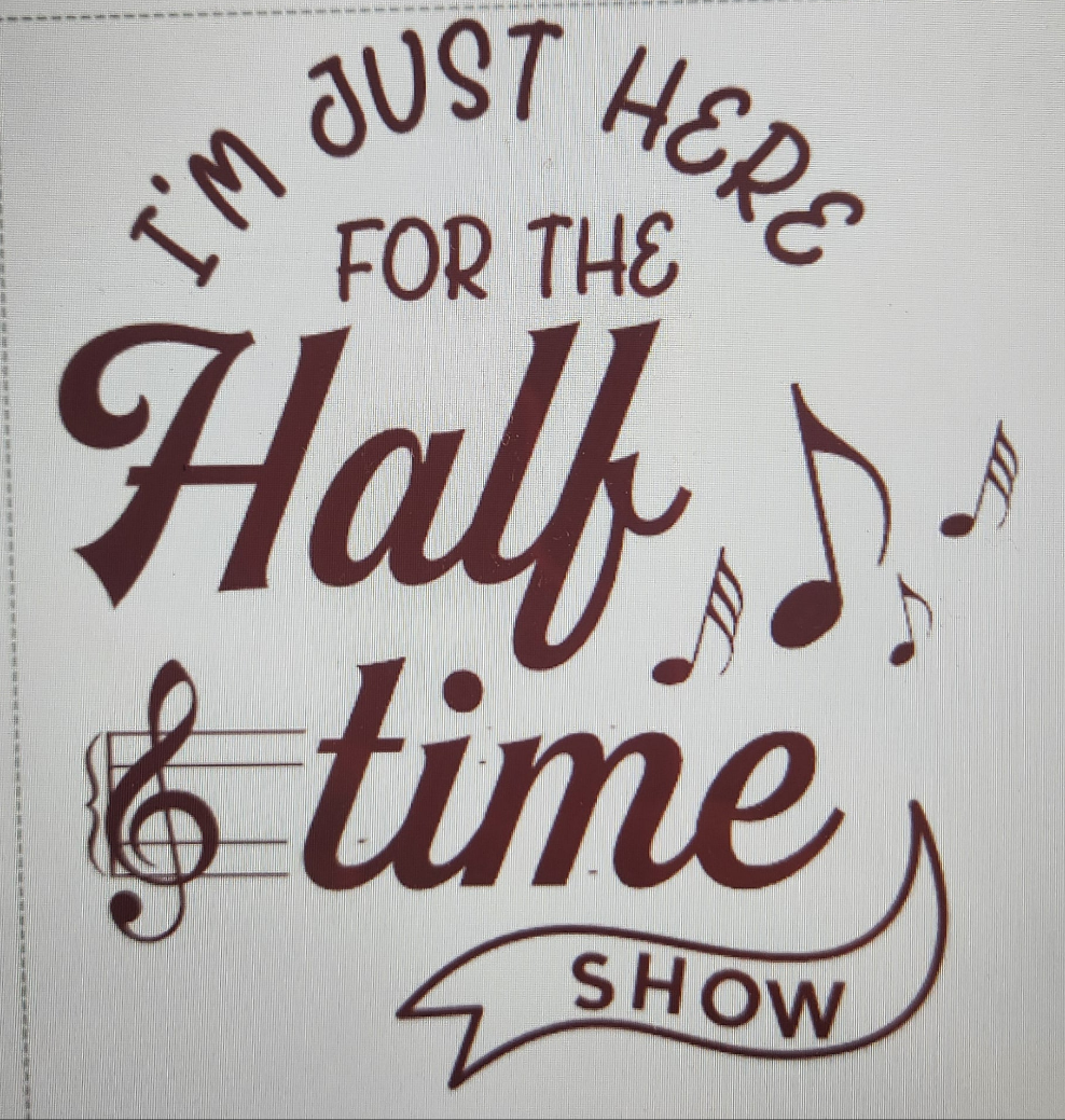 Half-time show T-shirt