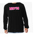 OLA Misfits Long Sleeve Tshirt- Adult- Front Logo/ Back name and number