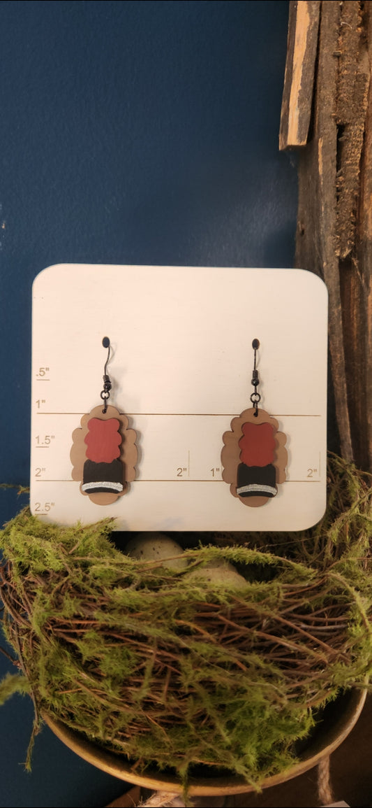 Marching -Plume Earrings