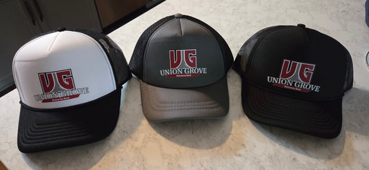 UG Marching Band logo hats