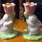 Set of Bunnie Candle holders