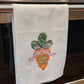 Easter kitchen towel-Carrot